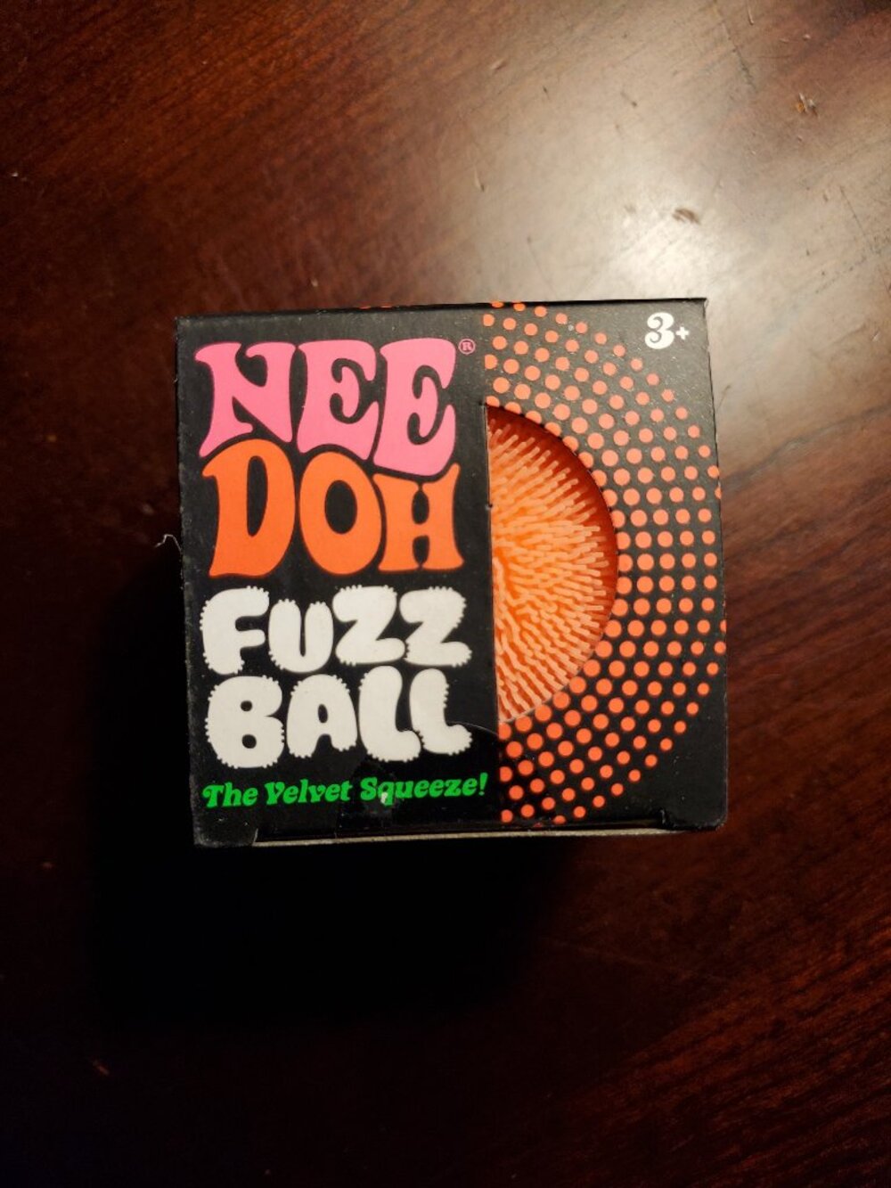 Orange Needoh Fuzzball